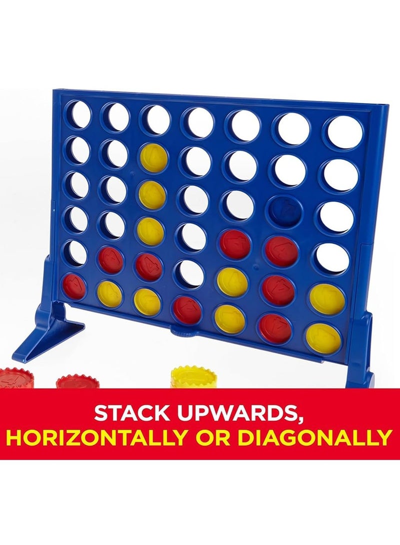 DURKU 4 in a Row Game, Children'S Educational Board Games, The Popular Classic in Travel Format, Children'S Educational Board Toys - Image 4