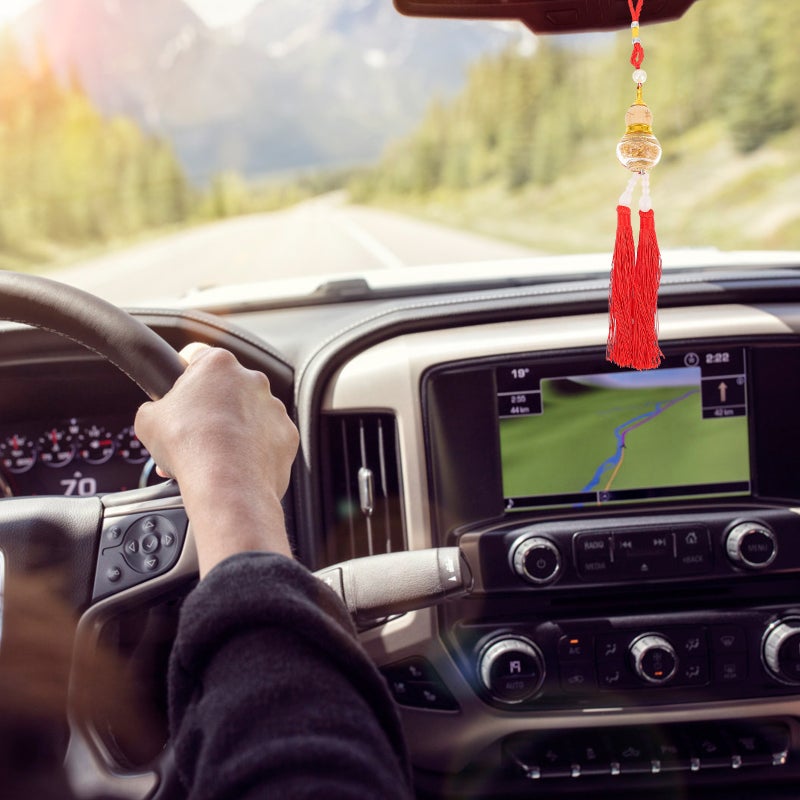 🚗 زينة مرآة خلفية أنيقة للسيارة لتحسين المنزل والمركبة - Image 3