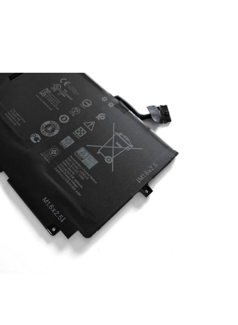 Terabyte 7.6V 6500mAh 46Wh 722KK 2XXFW FP86V WN0N0 Replacement Laptop Battery for Dell XPS 13 9300 i5 FHD, 13 9300 2020 9380 9310 9300 - Image 2