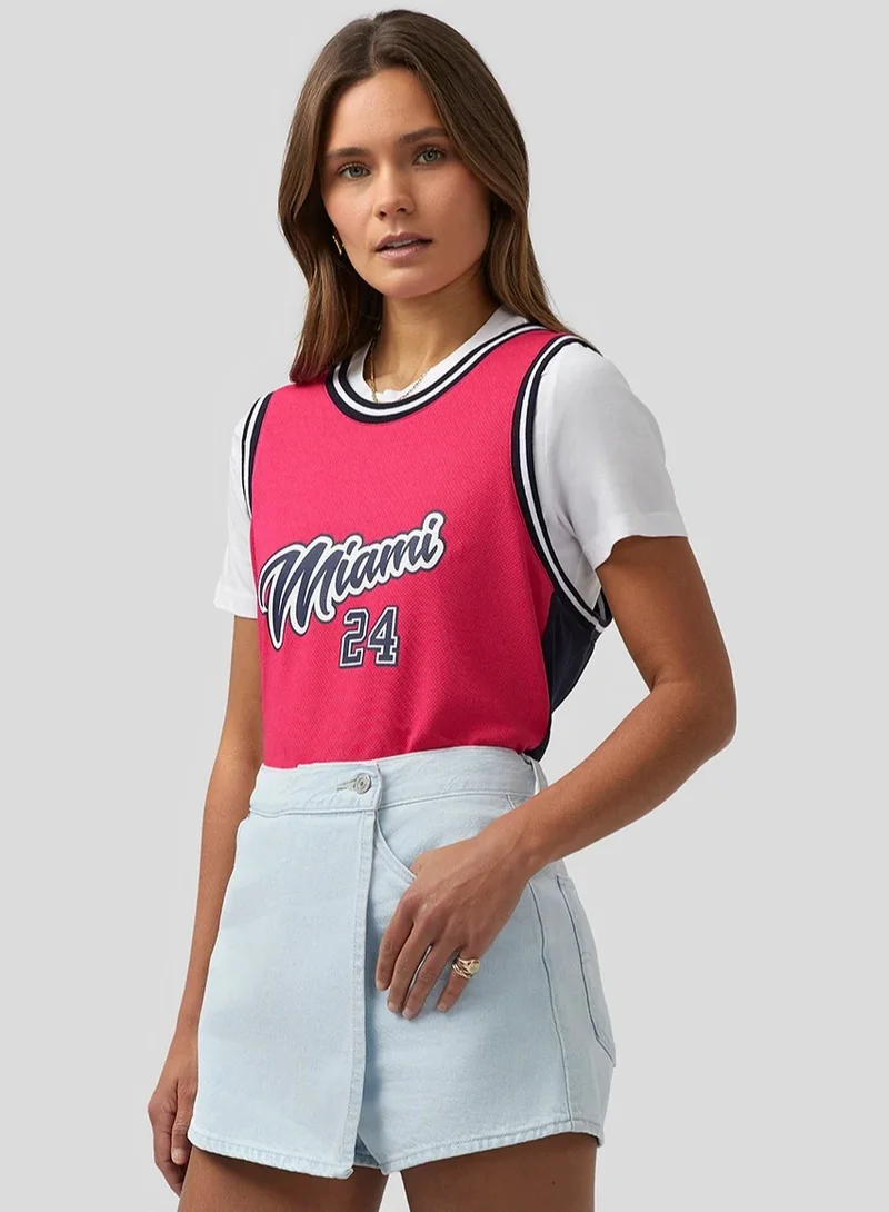 Red Bull  RED BULL MIAMI BASKETBALL JERSEY  | Best Price UAE