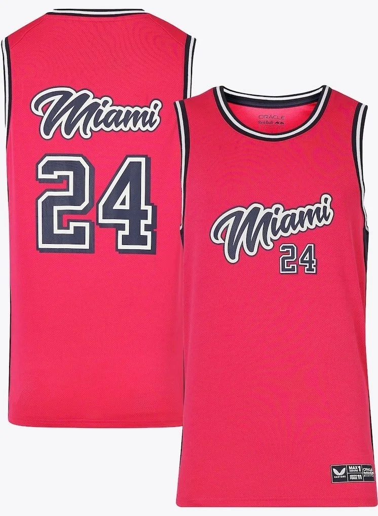 Red Bull  RED BULL MIAMI BASKETBALL JERSEY  | Best Price UAE