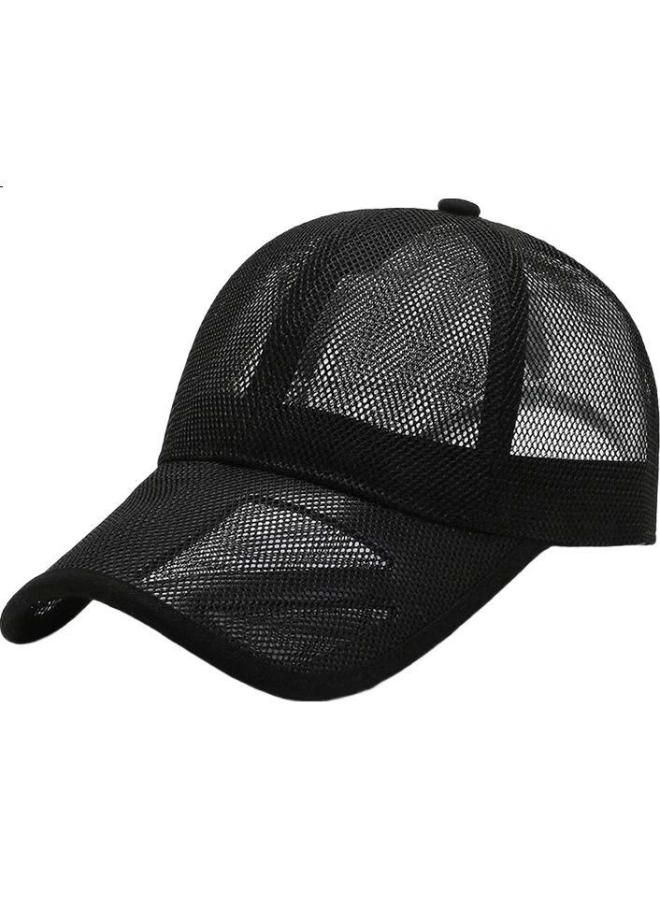 Grgn Men'S Summer Mesh Sun Hat Breathable Sunscreen Fishing Hat Duck Tongue Hat Gmat-K636 - Image 1