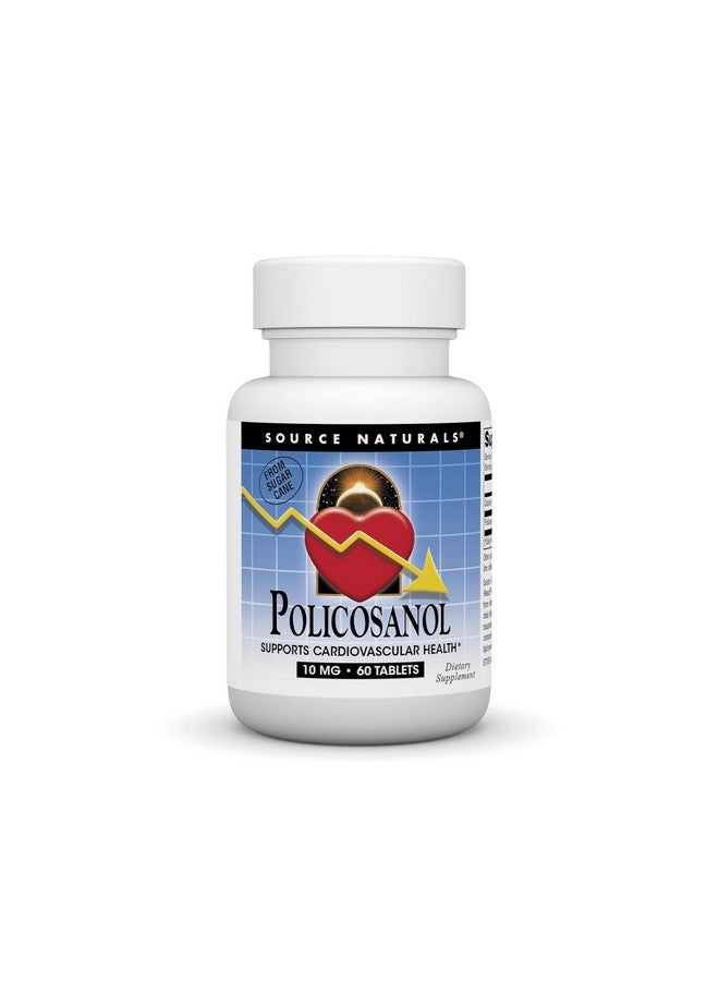 Source Naturals سورس ناتشورالز بوليكوسانول - 10 ملغ - 60 قرص - Image 1