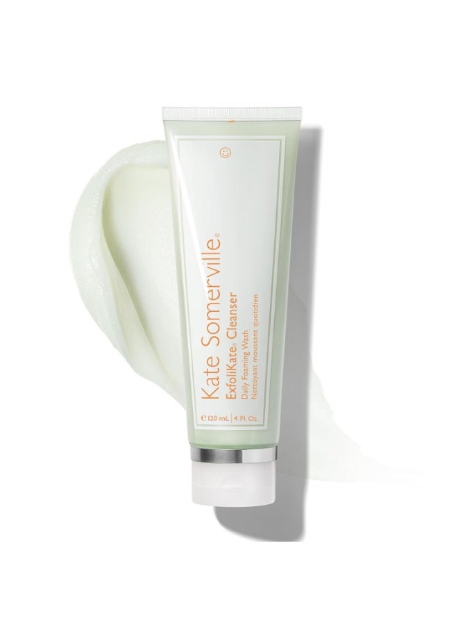 Kate Somerville ExfoliKate Cleanser â€“ Daily Exfoliating Foaming Face Wash, Clinically Formulated Glycolic Acid and Lactic Acid Gentle Facial Scrub, 4 Fl Oz - Image 2