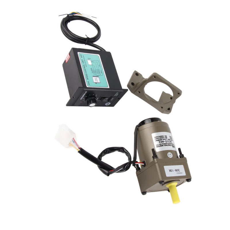 M315-402 220V 15W Adjustable Speed Reversible Gear Motor with Controller Bracket(10K) - Image 2