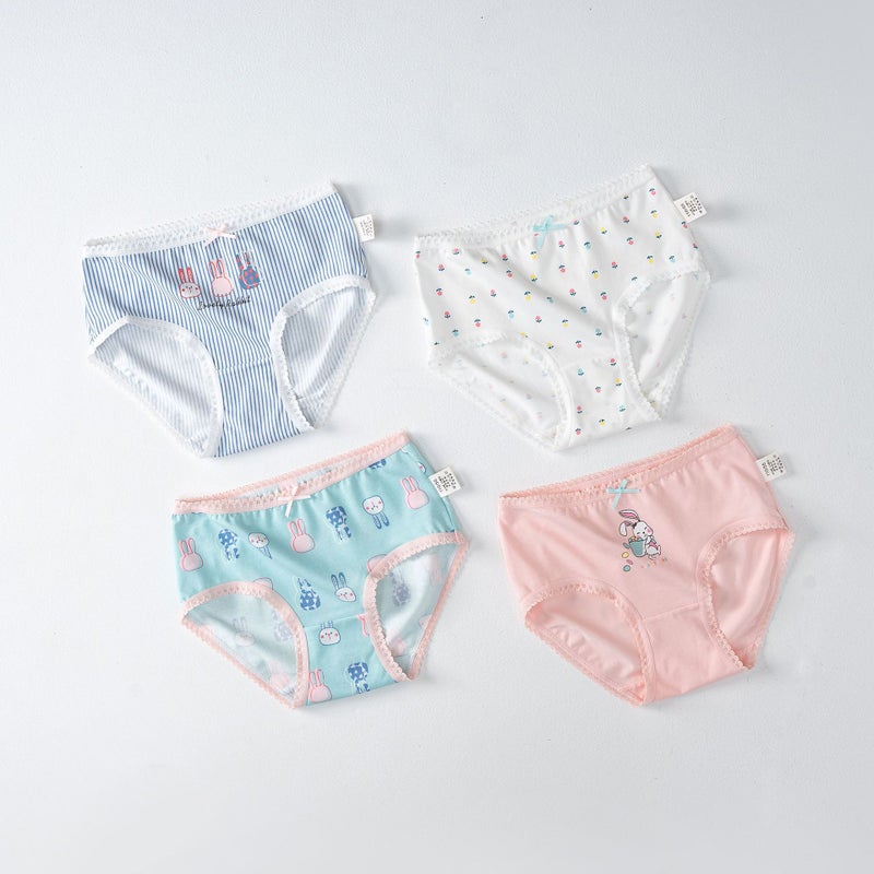 Girls Cotton Antibacterial Panties Summer Lace H792/Dolphin SJ250  - Image 3