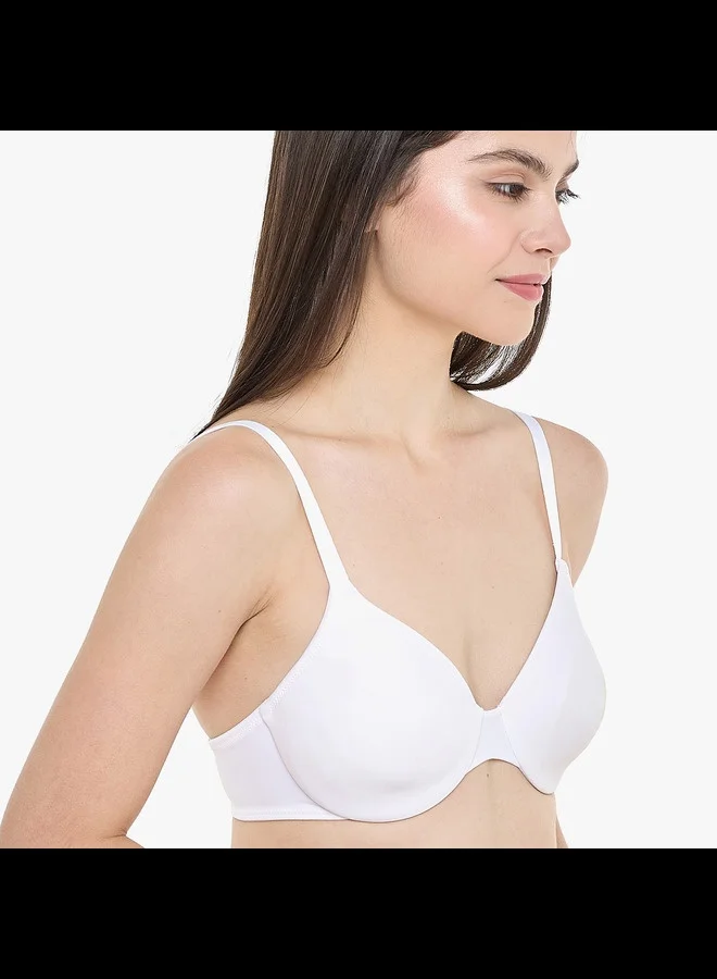 Hanes Hanes Womens Comfort Shape Concealing Petals Underwire Bra