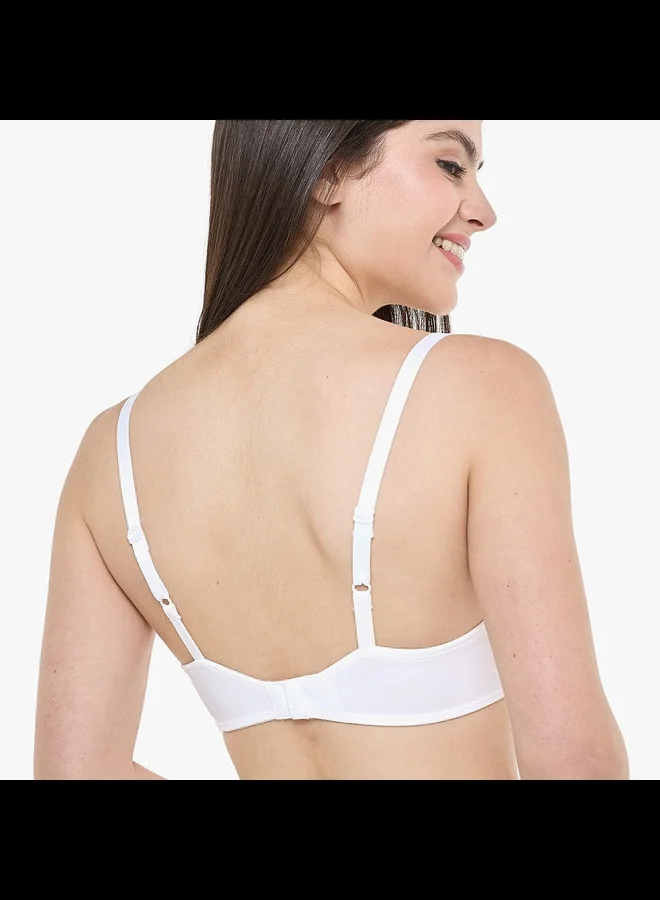 Hanes  Hanes Womens Comfort Shape Concealing Petals Underwire Bra for Women | Best Price UAE