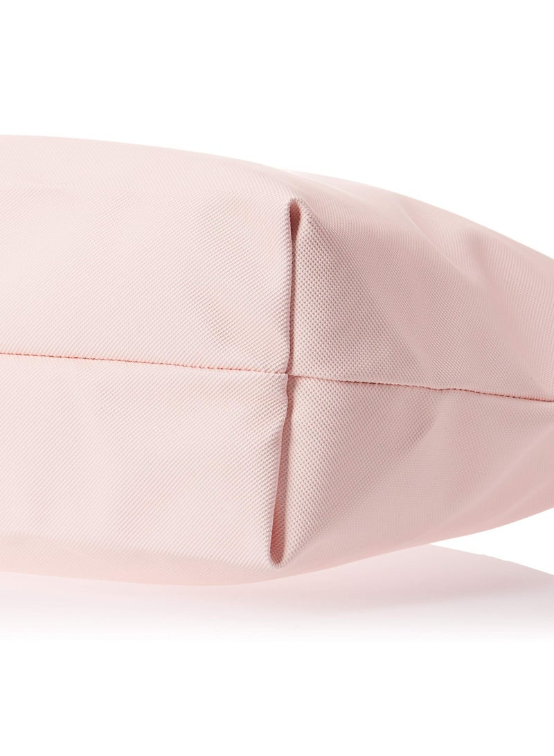 لاكوست حقيبة كتف كبيرة من لاكوستا للنساء باللون الوردي حقائب توت للنساء حقيبة كروس بودي - Image 4