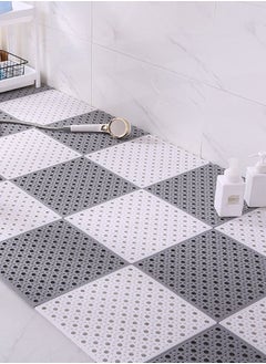 Generic Shower Room Bathroom Kitchen Non-slip Mat, Freely Combinable Floor Mat With Drain Hole One Piecie  - Image 4