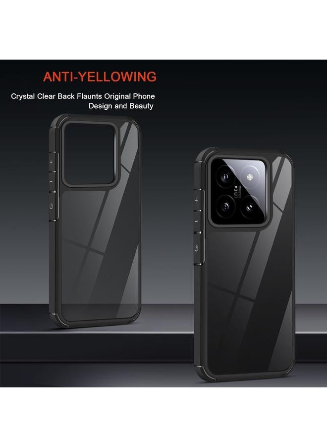 S-TOP Case For Redmi Note 10 Pro Max Acrylic+TPU Transparent Shockproof Phone Case - Image 5