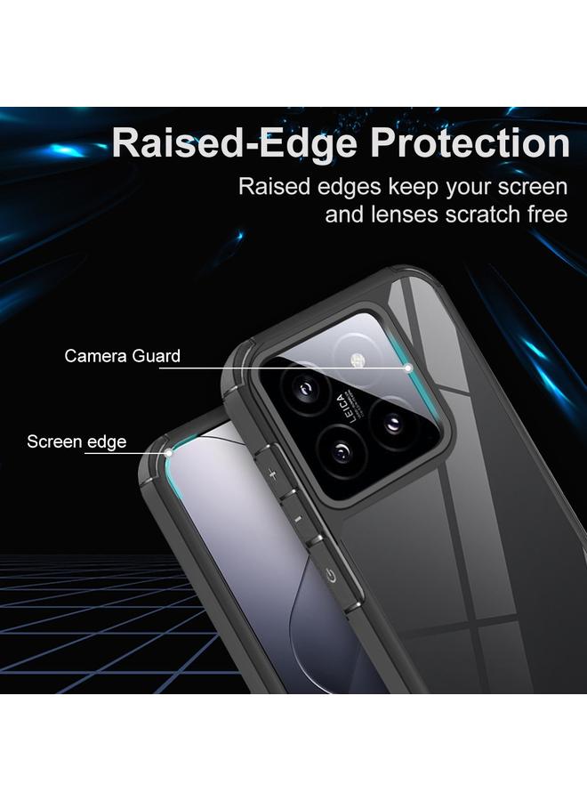 S-TOP Case For Redmi Note 10 Pro Max Acrylic+TPU Transparent Shockproof Phone Case - Image 3