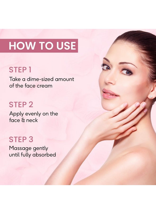 ENN - Rose Ultra Light Hydrating Gel Face Cream Moisturizer For Soft & Glowing Skin With Rose Oil, Aloe Vera Gel & Hyaluronic Acid Moisturizer For Daily Skin Brightening For All Skin Types, 50Gm - Image 1