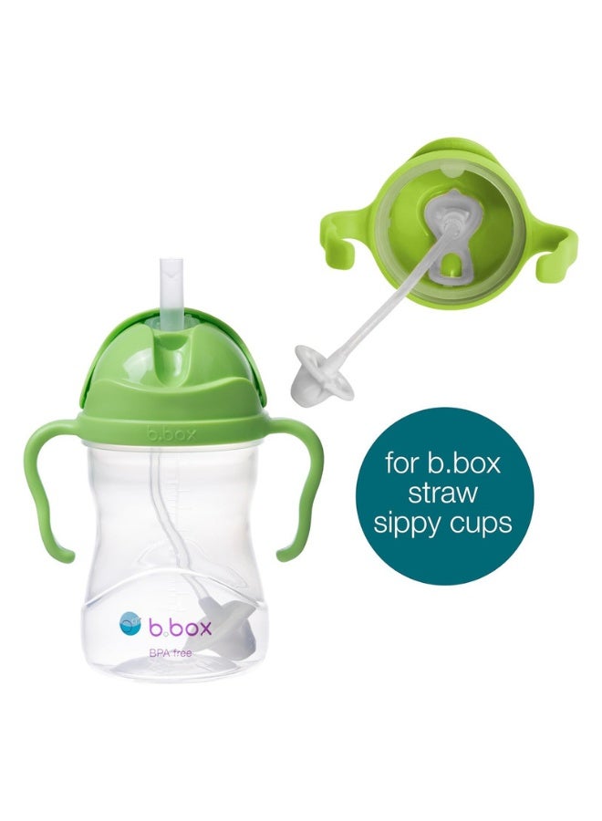 b.box Sippy Cup Replacement Straw Pack: Includes 1 Replacement Straw with Weight, 1 Cleaning Brush, Fits Sippy Cups - Image 3