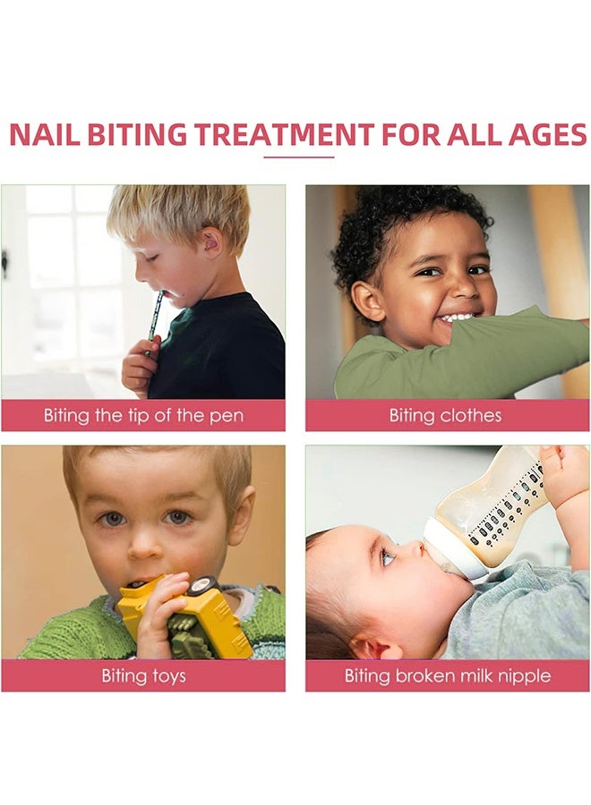 ISSUWEN Stop Nail Biting, Organic Herbs Bitter Oil Anti Nail Biting & Thumb Suctionbreak Annoying Bad Customprotect And Repair Nails 10ml - Image 3