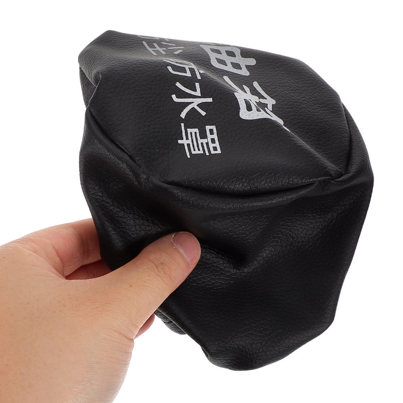 10pcs Truck Oil Cap Covers Black Automotive Replacement Pu Cap Lid Dust Cover Protective Gas Protector For Car - Image 2