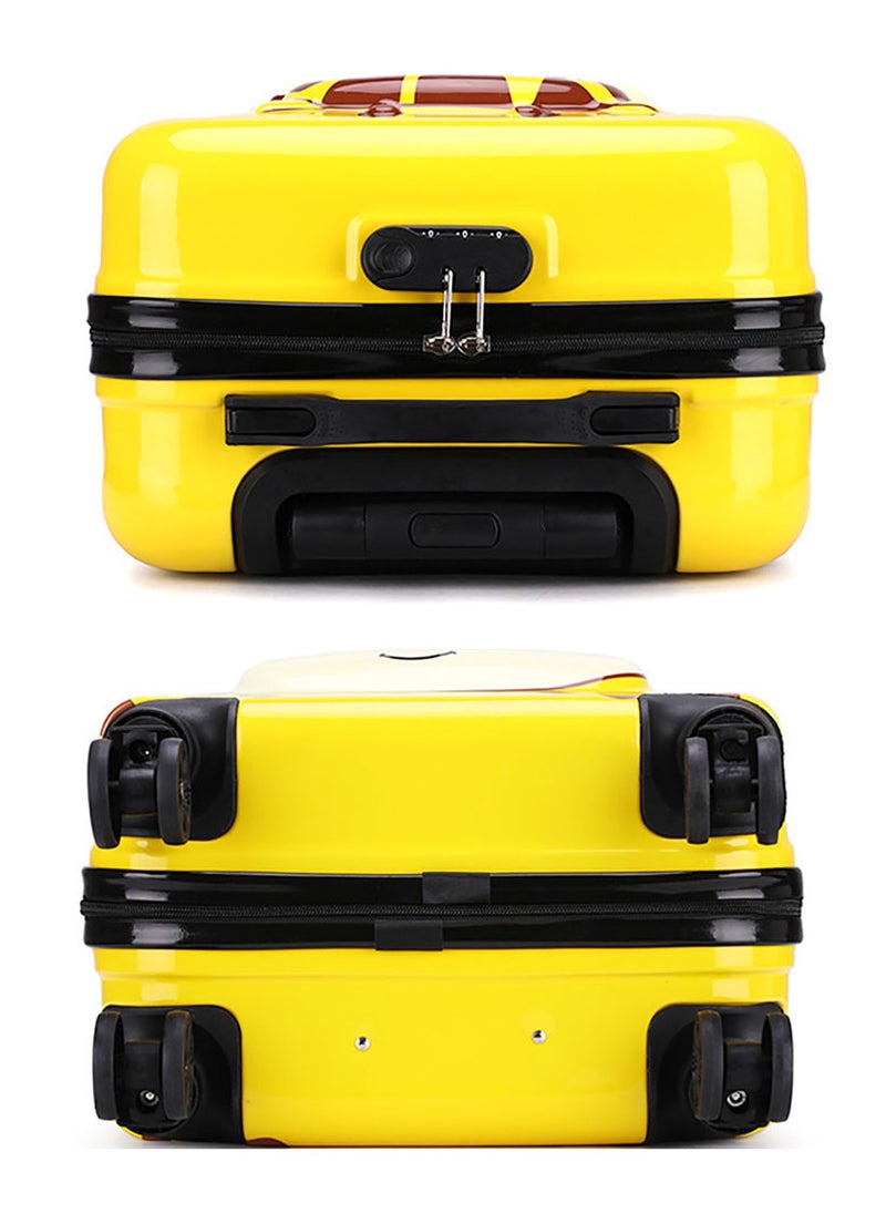 MissTiara Kids Roller Duffle Bag Travel Quiet Spinner Wheel Luggage 18 Inch Travel and School Roller Case  - Image 4