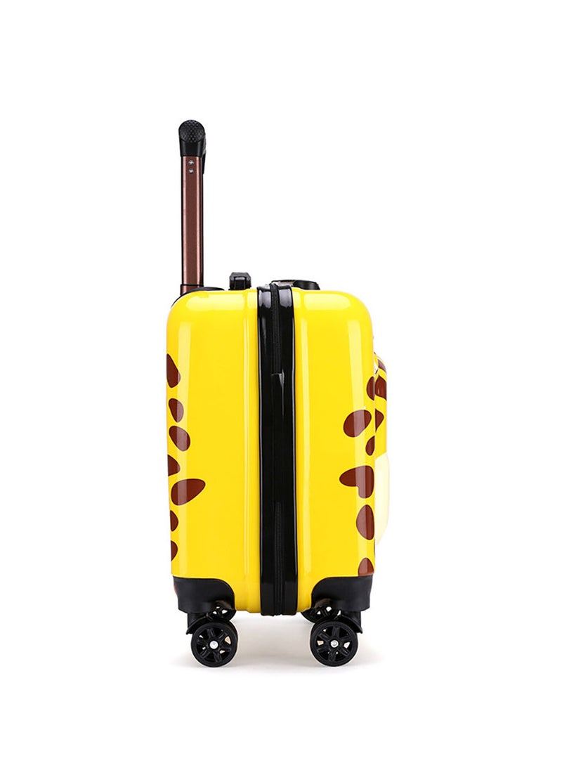 MissTiara Kids Roller Duffle Bag Travel Quiet Spinner Wheel Luggage 18 Inch Travel and School Roller Case  - Image 5