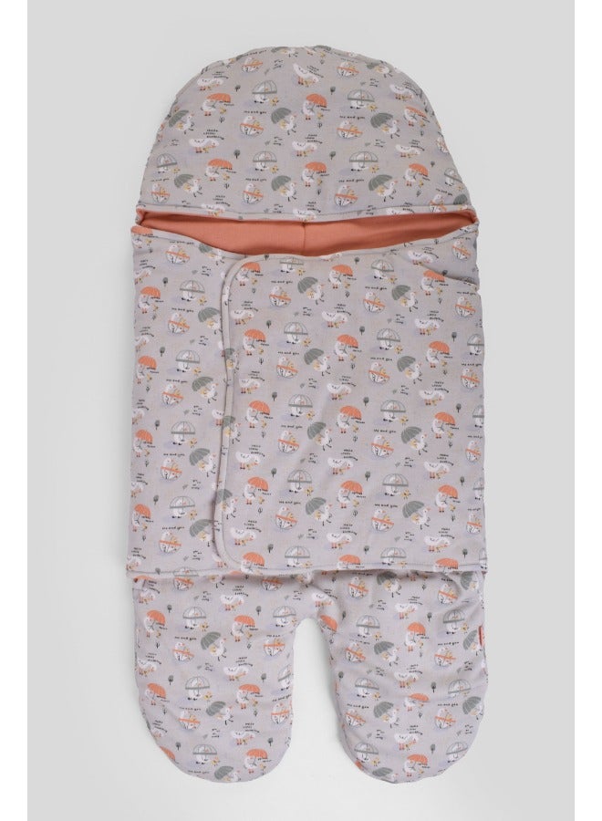 Junior Baby Girls Printed Swaddle - Image 1