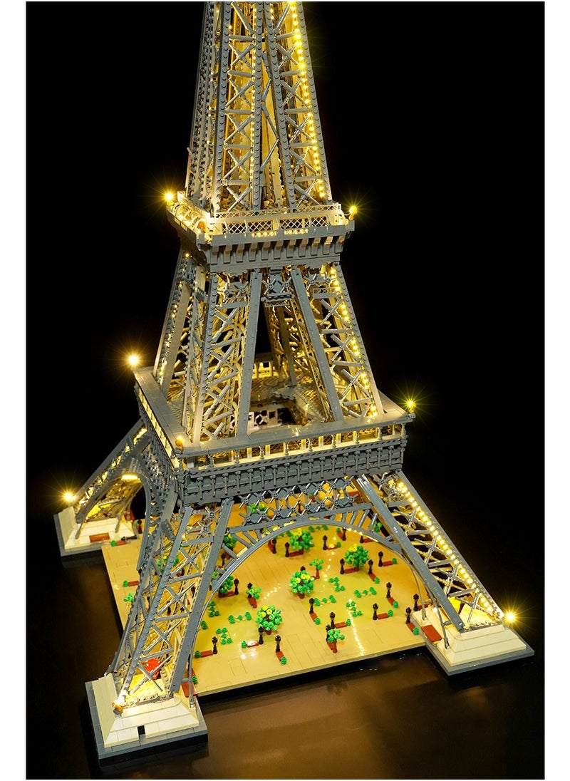 BRIXSPARK BRIXSPARK LED Light for Lego- 10307 Eiffel-Tower - Led Lighting Kit Compatible with Lego Building Blocks Model - NOT Included The Model Set  - Image 4