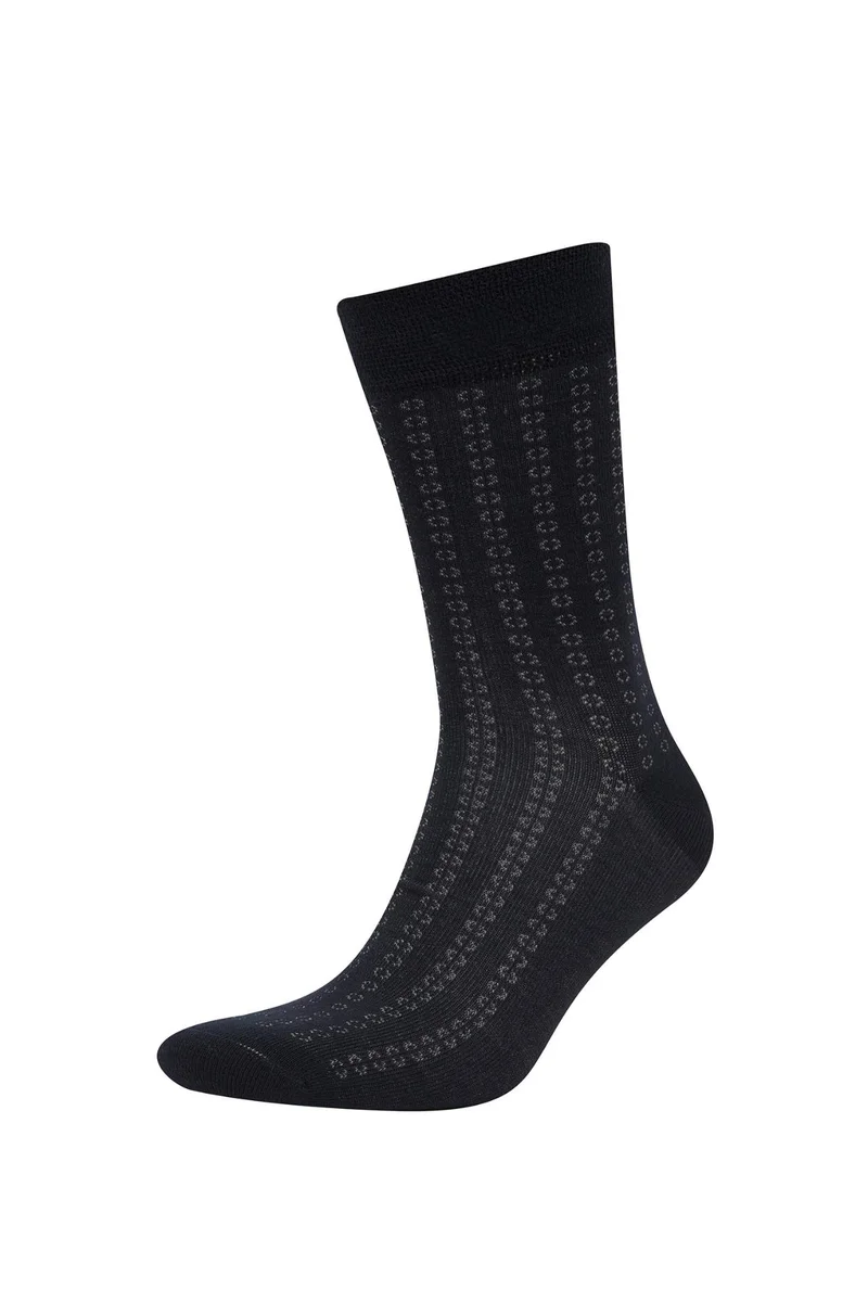 DeFacto Man Seamless 3 Piece Bamboo Long Socks