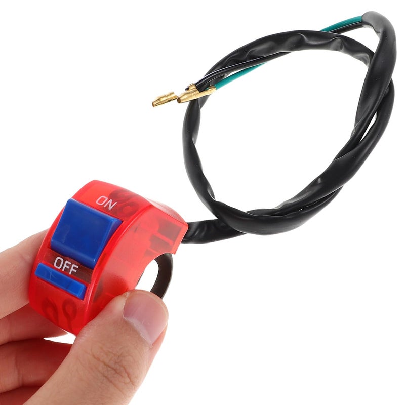 Motorcycle Handlebar Mount Switch Turn Signal Control Emergency Lamp Push Button - Image 5