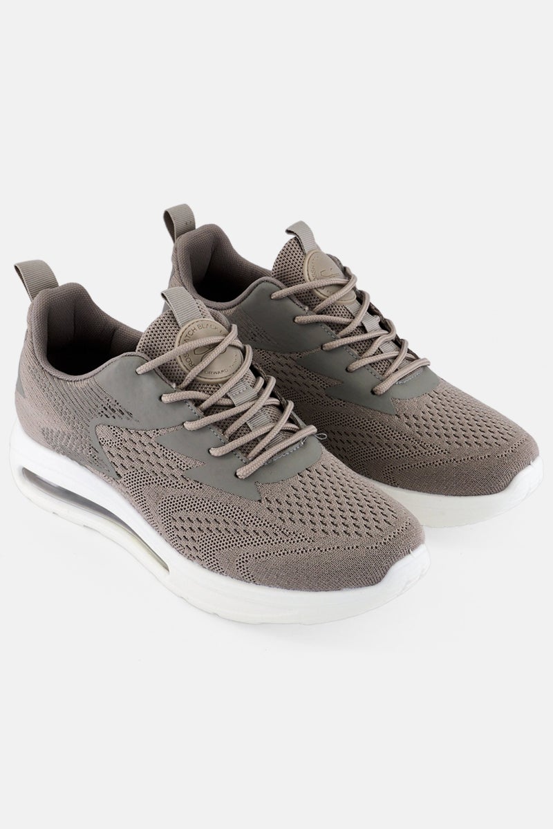 CROSSHATCH أحذية تدريب رجالية تشيلترن مزودة بأربطة، رمادي - Image 1