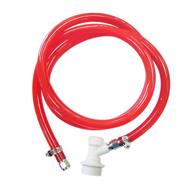 LUCKEG Homebrewing Kit CO2 Gas Line - Brand Luckeg including Gas Hose 5/16 inch ID, 9/16 inch OD,10ft Length, 2 PCS Stainless Steel Worm Clamp, used for Beer Keg, Beer Kegerator, Quality Guarantee - Image 2
