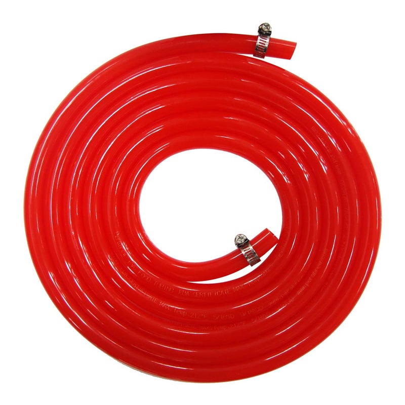 LUCKEG Homebrewing Kit CO2 Gas Line - Brand Luckeg including Gas Hose 5/16 inch ID, 9/16 inch OD,10ft Length, 2 PCS Stainless Steel Worm Clamp, used for Beer Keg, Beer Kegerator, Quality Guarantee - Image 1