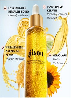 Gisou GISOU Honey Infused Hair Repair Serum - Intense Hydration Honey Drops 30ml  - Image 3