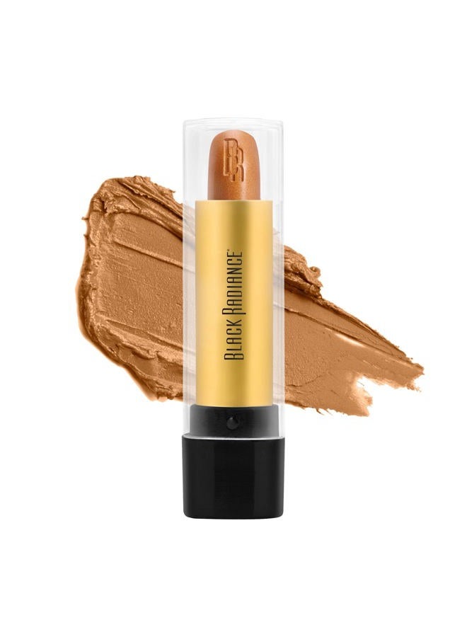 Black Radiance أحمر شفاه تون مثالي، برونزي مصهور، 0.13 أونصة - Image 1