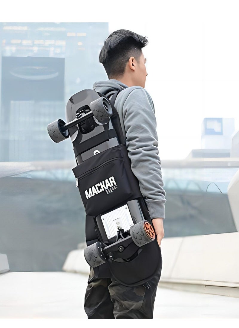 SYOSI - Skateboard Backpacks Bag With Two Adjustable Shoulder Straps, Foldable Skateboard Backpacks For Men And Boys, Universal Street Trend Skate Carry Bags For Travel - Image 1