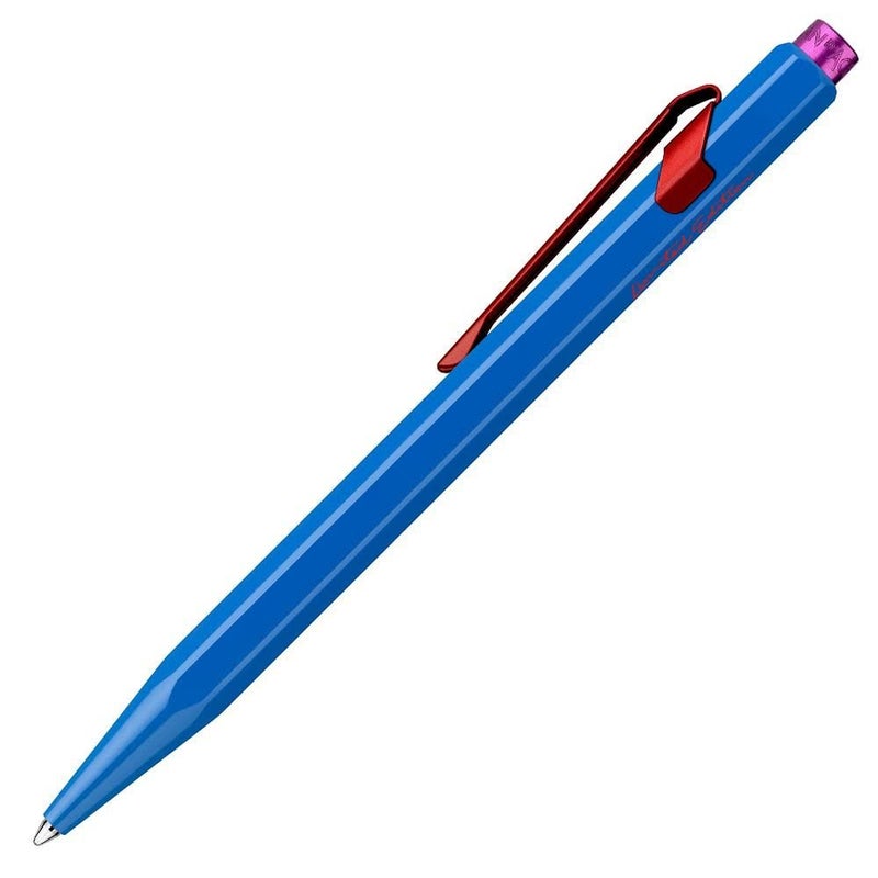 Caran d'Ache 849 Ballpoint Pen 'Claim Your Style' Edition 2 - Cobalt Blue - Image 2