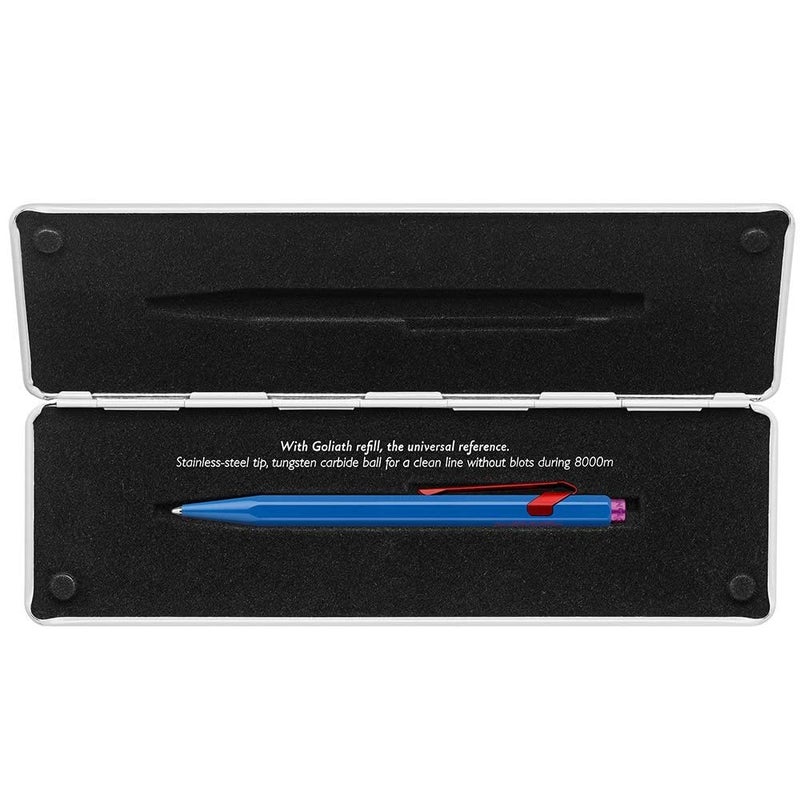 Caran d'Ache 849 Ballpoint Pen 'Claim Your Style' Edition 2 - Cobalt Blue - Image 3