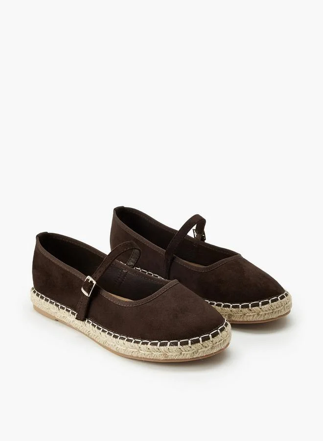 بيبرمنت Women Buckle Closure Espadrille Shoes