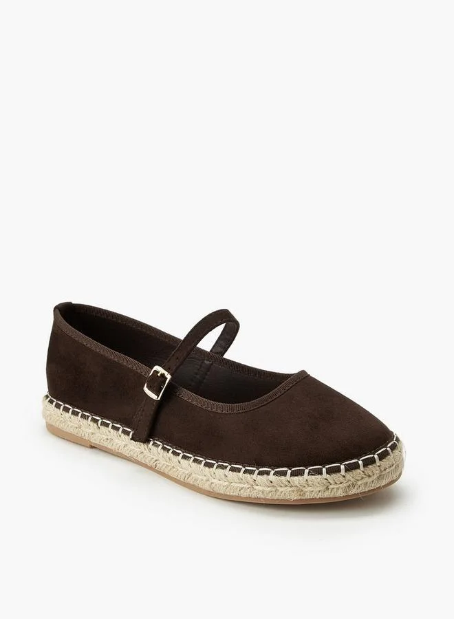 بيبرمنت Women Buckle Closure Espadrille Shoes