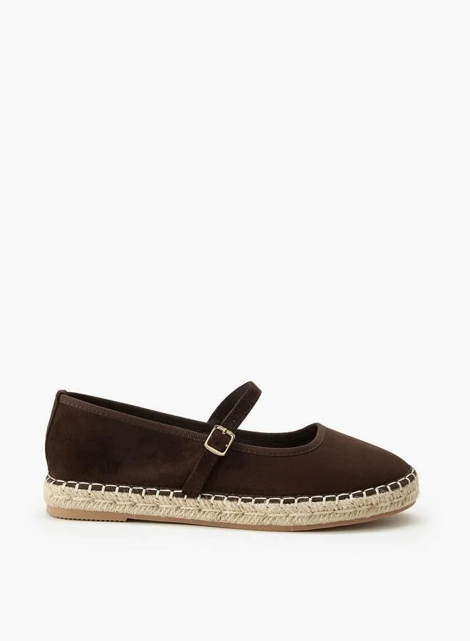 بيبرمنت Women Buckle Closure Espadrille Shoes