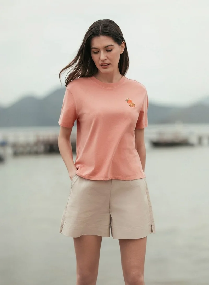 Giordano  Women's Endless Lazy Days Boyfriend Tee for Women | Best Price UAE