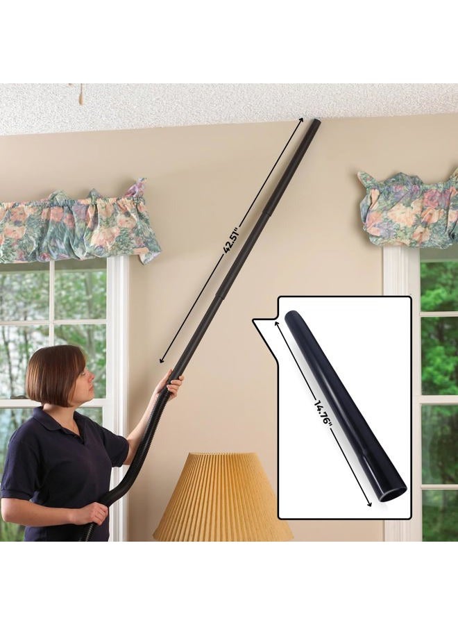 GHAMADE for Shark Navigator NV360 NV356E NV352 NV350 NV355 Vacuum: Hardwood Floor Brush Head, Horsehair Dust Brush Attachment plus Vacuum Extension Wands (for Shark Navigator NV360 NV356E NV352 NV350 NV355) - Image 4