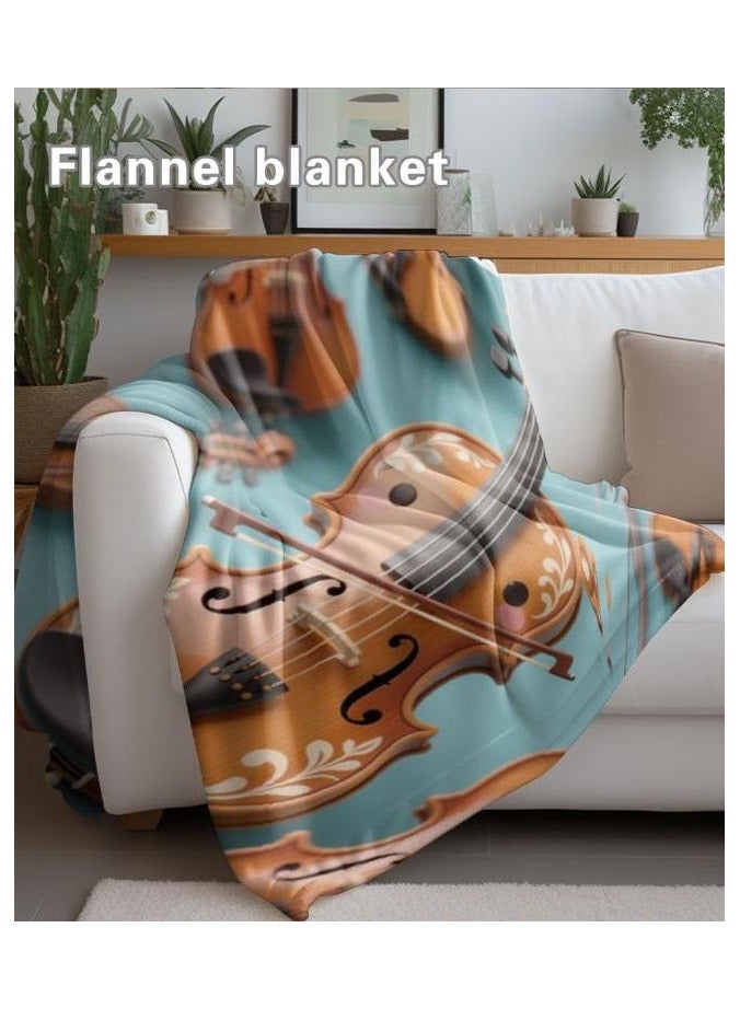 general Flannel thin blanket (warm and comfortable, suitable for sleep, gaming, dust removal and sandproof) 150cm*200cm - 1125 - Image 1