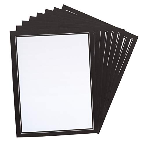 Pacon Self-Adhesive Paper, Black, 8-1/2" x 11", 8 Sheets - Image 3