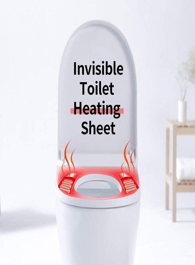 OLYDON Adhesive Heated Toilet Seat Cover - Adjustable Temperature, Quick Warmth & Energy-Saving Pad, Universal Fit for All Toilets, Auto Shut-Off Safety (Easy Stick-On Installation, Winter Comfort) - Image 2