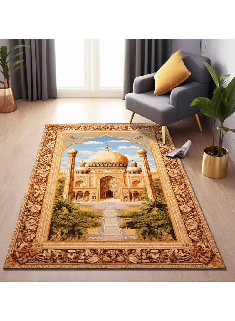 KUYING New Crystal Velvet Living Room Worship Blanket 