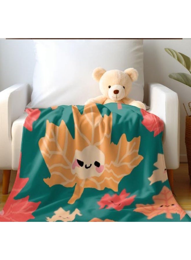 عام بطانية رقيقة من الفانيلا الكرتونية للأطفال والرضع (دافئة ومريحة، ومناسبة للنوم والألعاب) 70 سم * 100 سم - Image 4