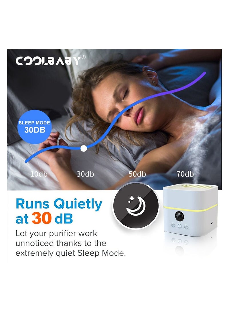 Cool Baby COOLBABY HEPA negative ion air purifier WG-03 Aromatherapy humidification multi-functional integrated humidifier essential oil aromatherapy machine - Image 4