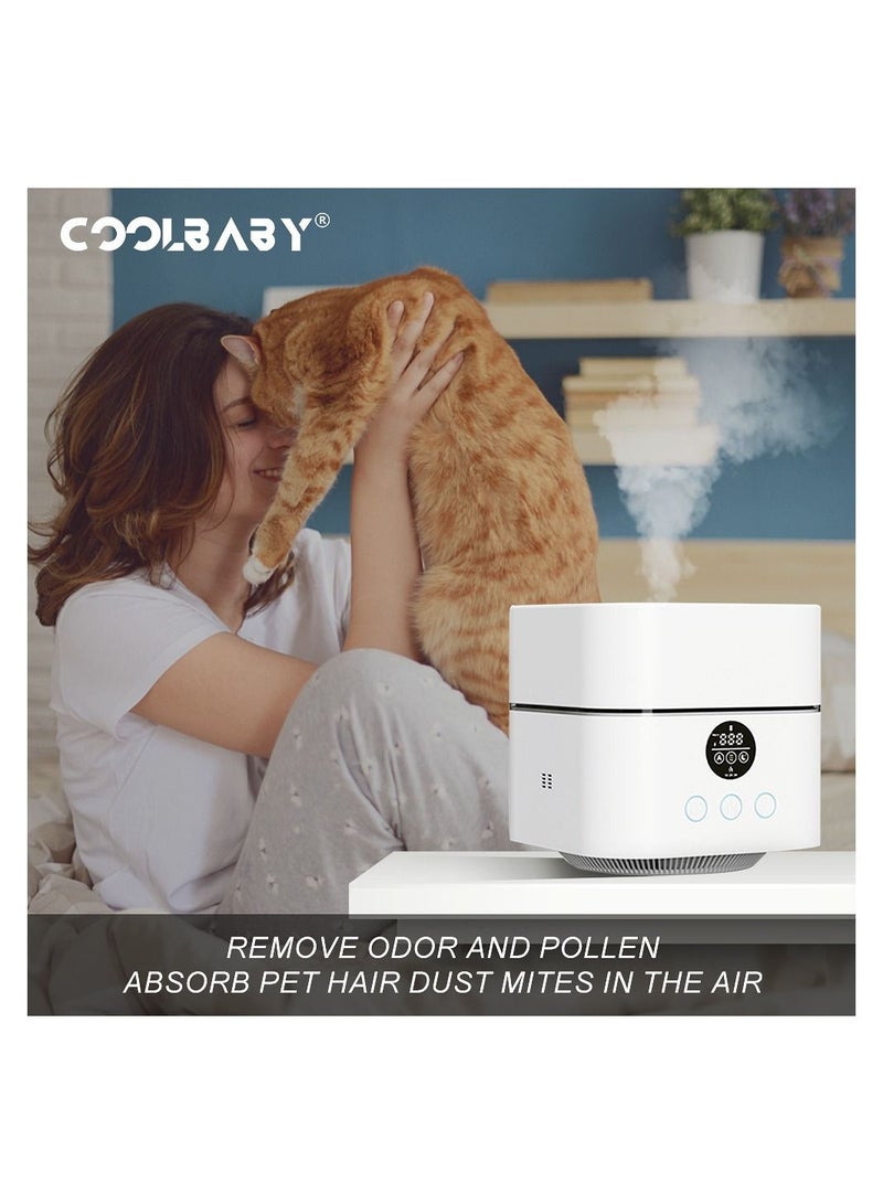 Cool Baby COOLBABY HEPA negative ion air purifier WG-03 Aromatherapy humidification multi-functional integrated humidifier essential oil aromatherapy machine - Image 5