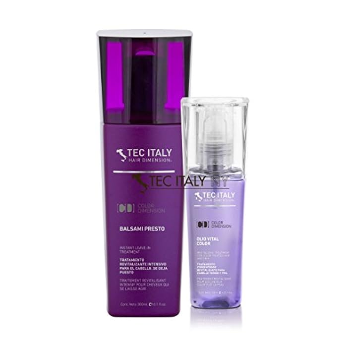 Tec Italy Styling Color Protection - Balsami Presto & Olio Vital Color - Image 1