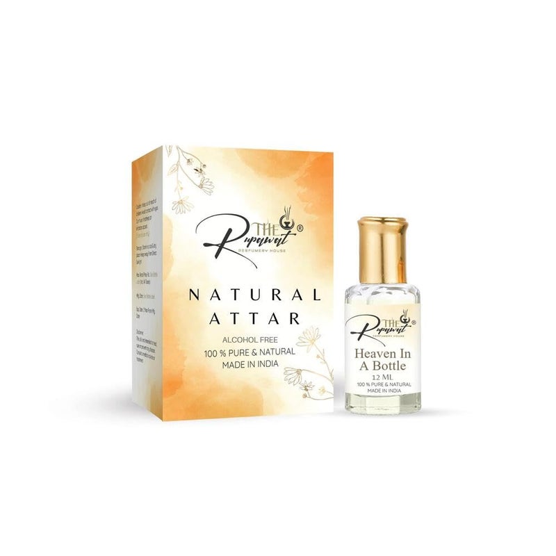 THE RUPAWAT Perfumery House THE RUPAWAT Perfumery House Attar for Men and Women Heaven In A Bottle PerfumeIttaritrPure Natural Alcohol Free Long Lasting Fragrance 12 ml