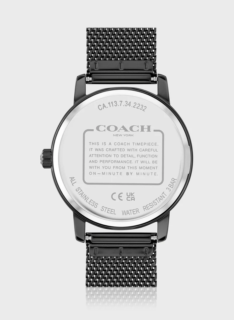 COACH Grand Analog Watch