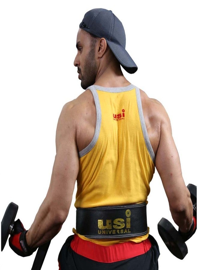 USI UNIVERSAL THE UNBEATABLE WT Lifting 4 Padded Belt (M) - Image 5
